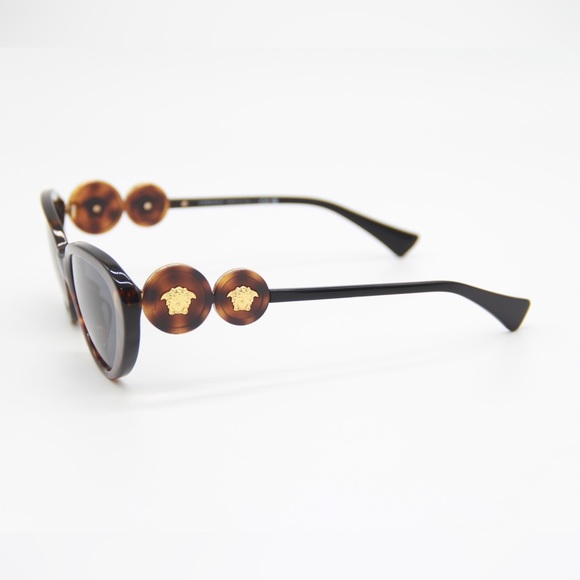 NEW VERSACE VE4433U 108/87 WOMEN’S SUNGLASSES VERSACE MOD 4433-U HAVANA - Picture 5 of 11